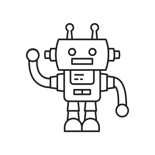 robot Generic outline icoon