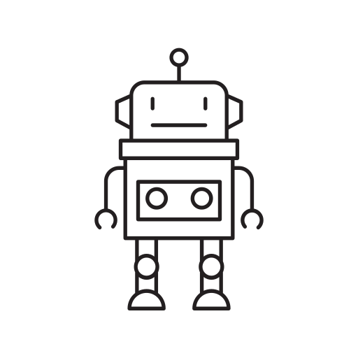 robot Generic outline icono