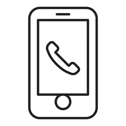 Mobile phone Generic outline icon