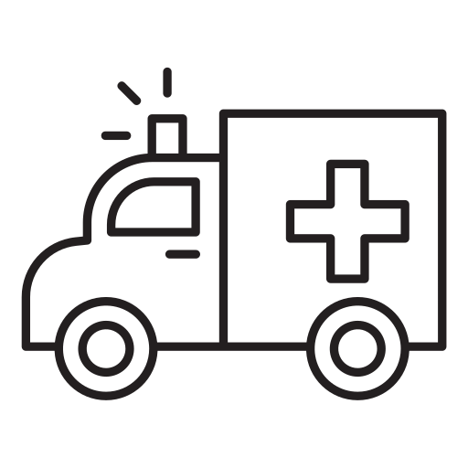 Ambulance Generic outline icon