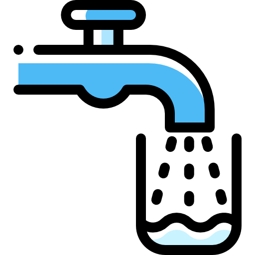 Water Detailed Rounded Color Omission icon