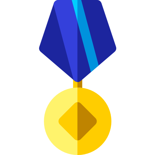 Medal Basic Rounded Flat icon