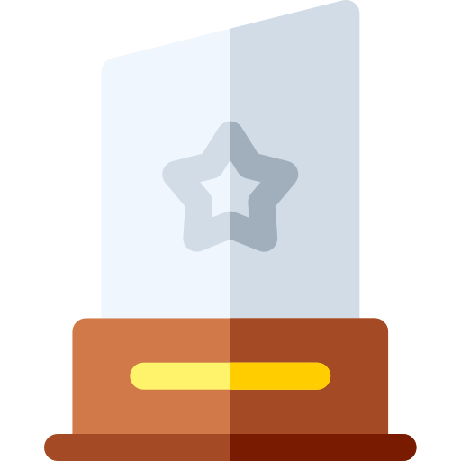 トロフィー Basic Rounded Flat icon