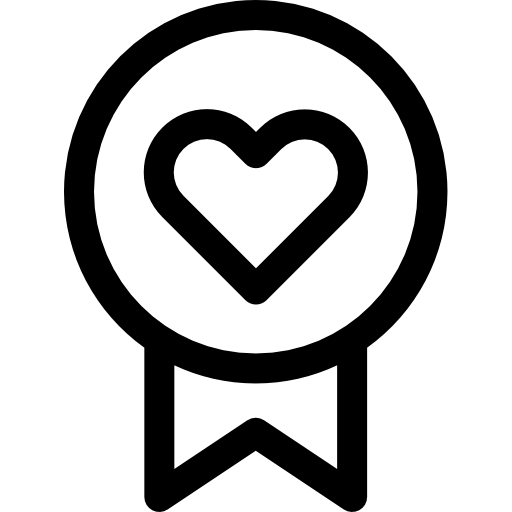 バッジ Basic Rounded Lineal icon