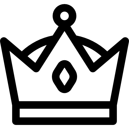 クラウン Basic Rounded Lineal icon