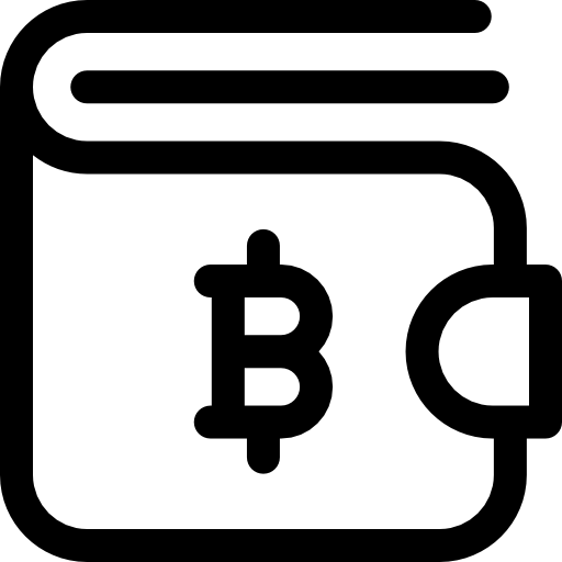 billetera Basic Rounded Lineal icono