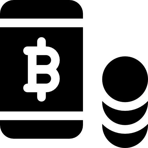 bitcoin Basic Rounded Filled Icône