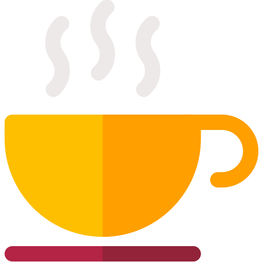 Coffee mug Basic Rounded Flat icon