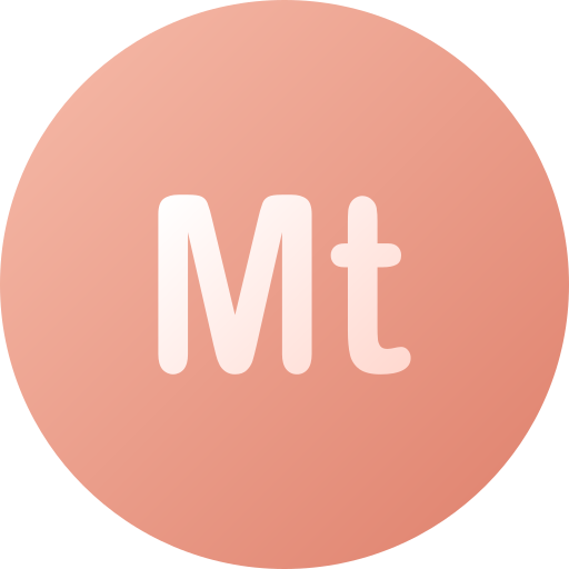 マイトネリウム Generic gradient fill icon