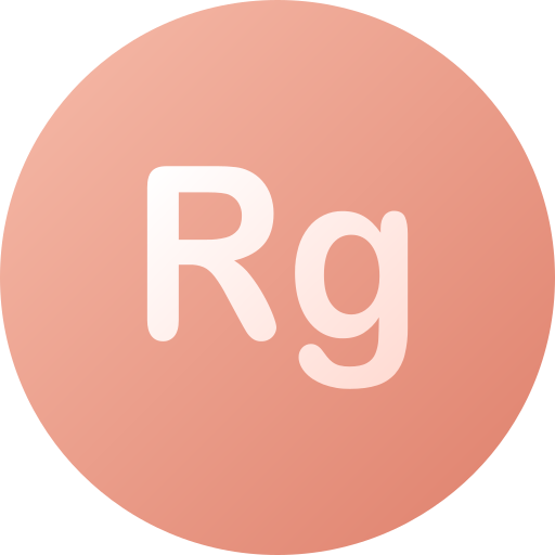 röntgenium Generic gradient fill icoon