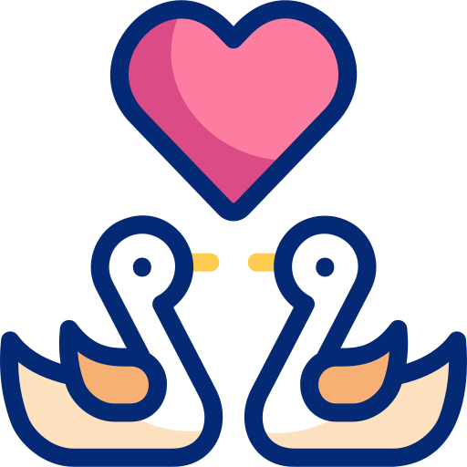 Swans Basic Accent Lineal Color icon