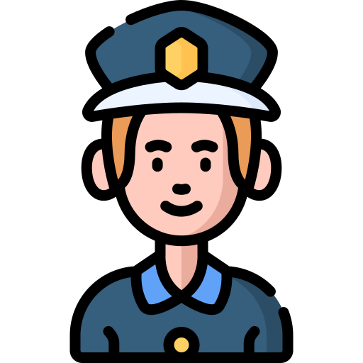policjantka Special Lineal color ikona