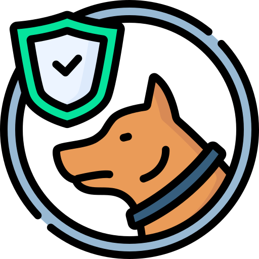 Guard dog Special Lineal color icon