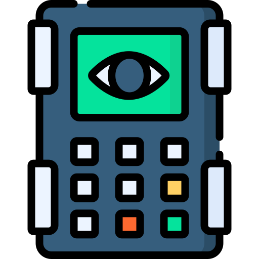 retina-scanner Special Lineal color icon