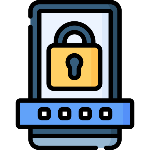 Password lock Special Lineal color icon