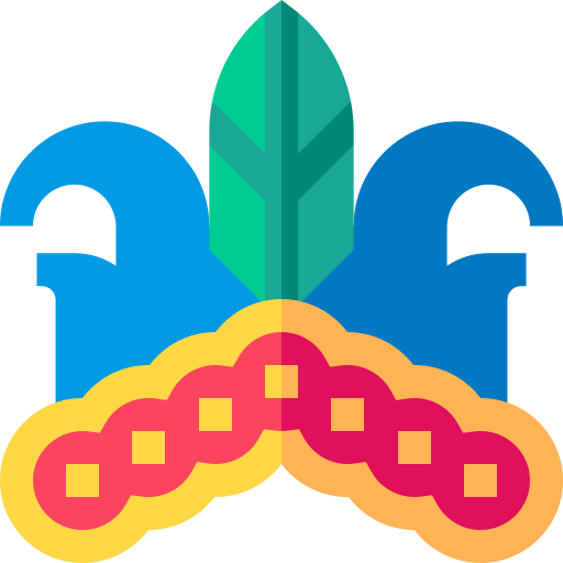 karneval von barranquilla Basic Straight Flat icon