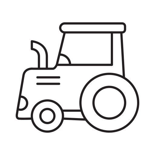 トラクタートラック Generic outline icon