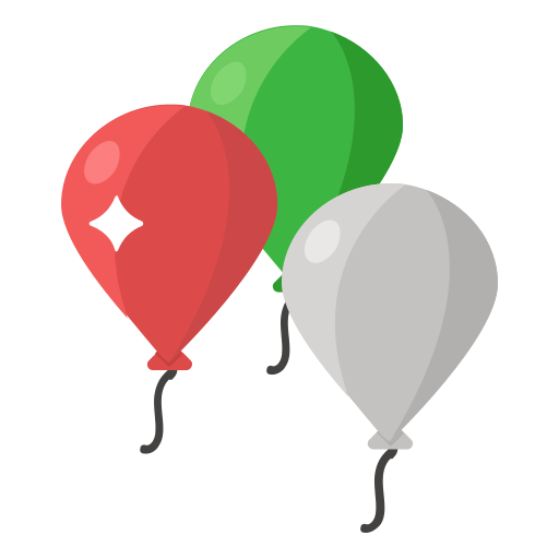 Balloon Generic Isometric icon