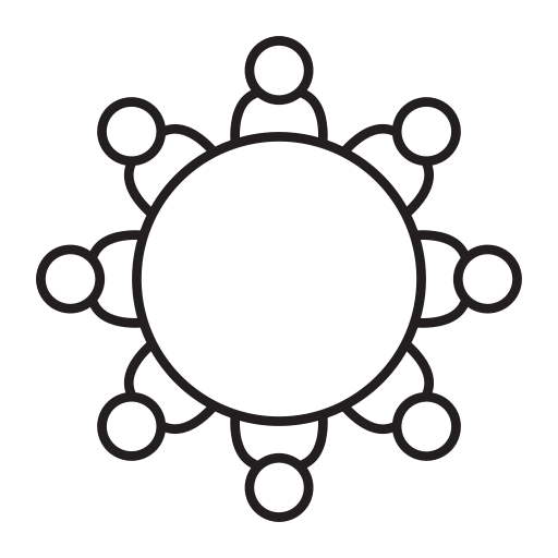 회의 Generic outline icon
