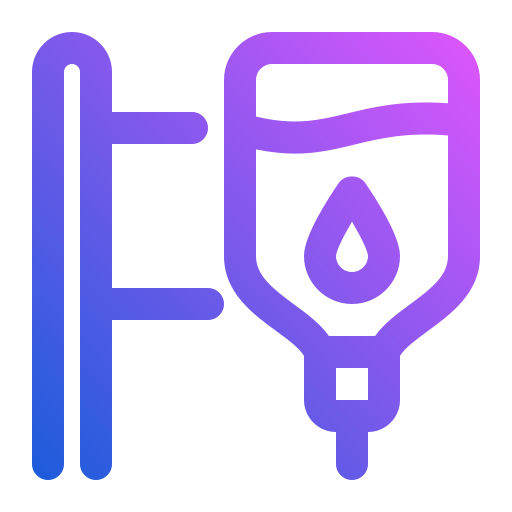 iv 드립 Generic gradient outline icon