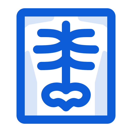 x線 Generic color lineal-color icon