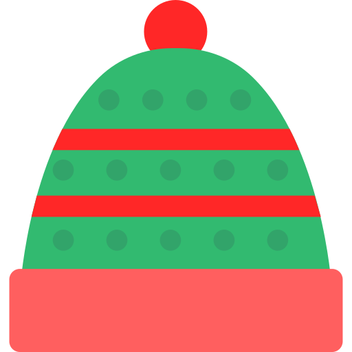 czapka zimowa Generic color fill ikona