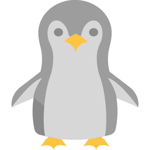 pingwin Generic color fill ikona