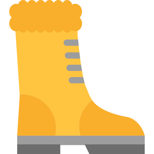 Winter boot Generic color fill icon