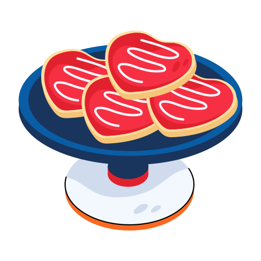 donut Generic Sticker Color Fill icoon