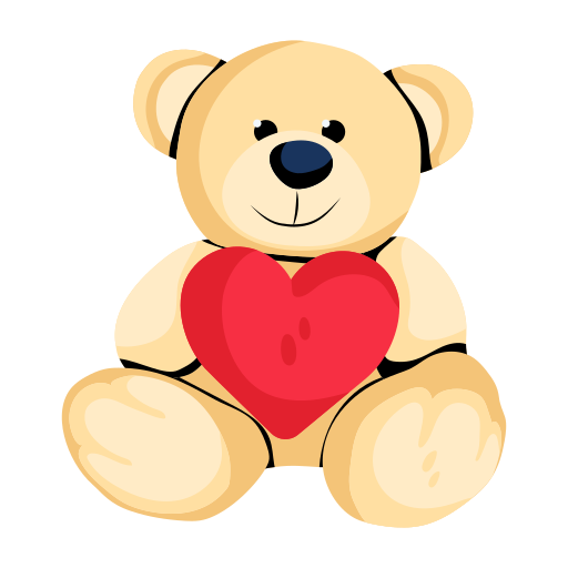 urso teddy Generic Sticker Color Fill Ícone