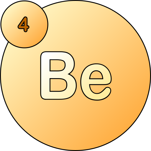 beryllium Generic gradient lineal-color icoon