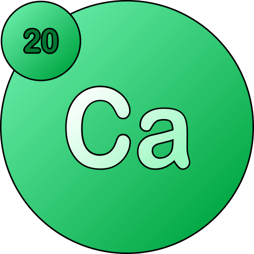 calcium Generic gradient lineal-color icoon
