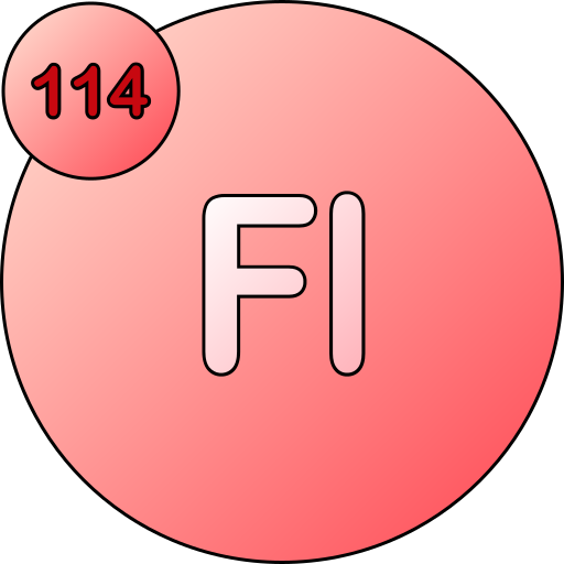 flerovium Generic gradient lineal-color icoon