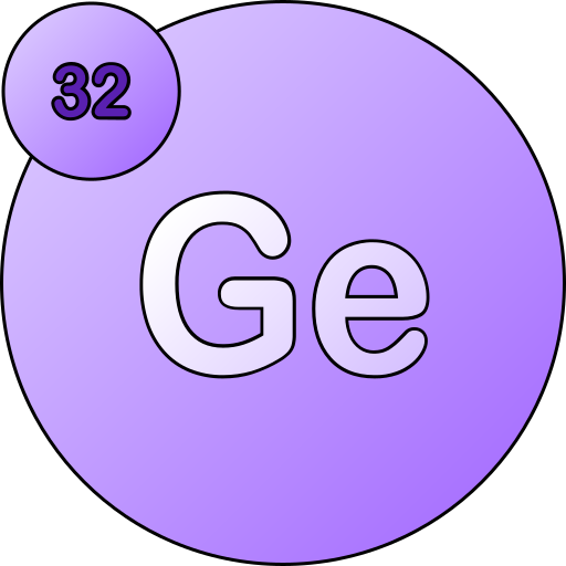 Germanium Generic gradient lineal-color icon