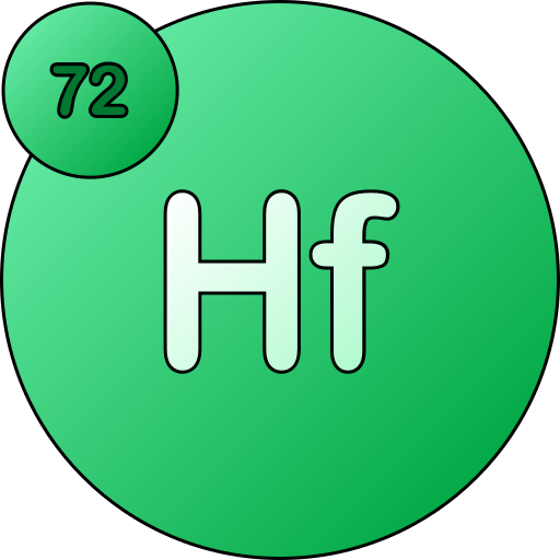 ハフニウム Generic gradient lineal-color icon