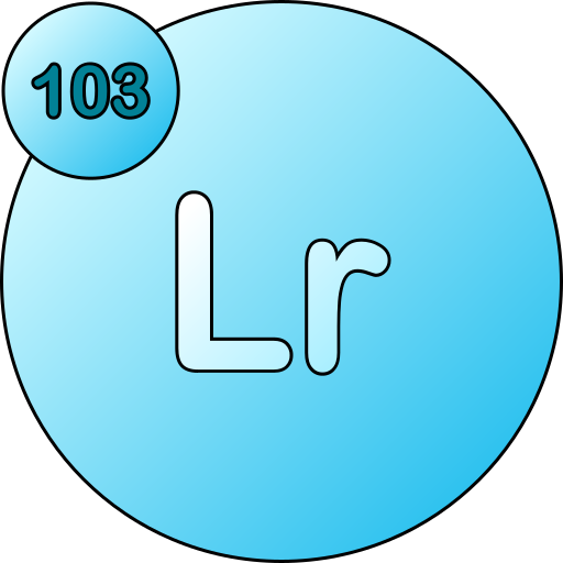 lawrencenium Generic gradient lineal-color icoon