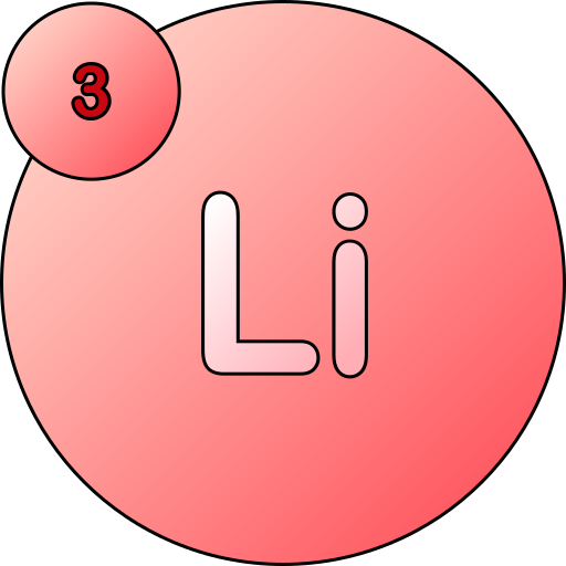 litio Generic gradient lineal-color icona