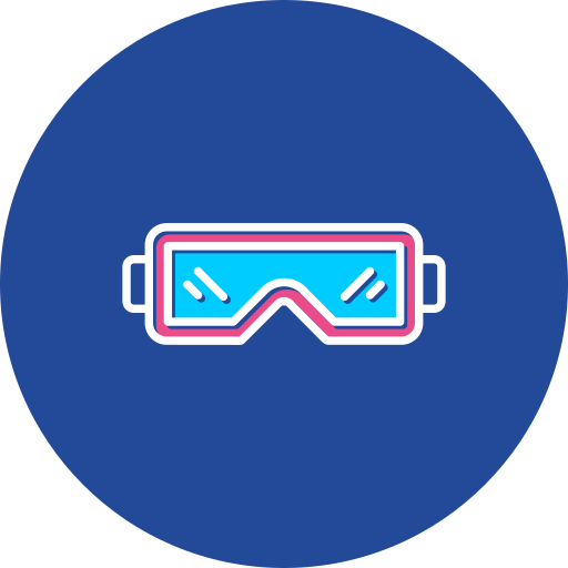 vr-brille Generic color lineal-color icon