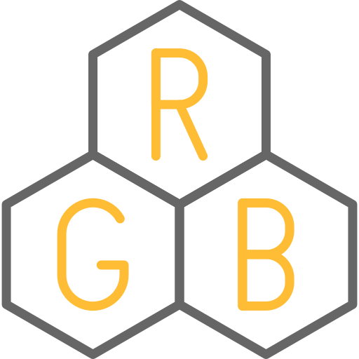 rvb Generic color outline Icône