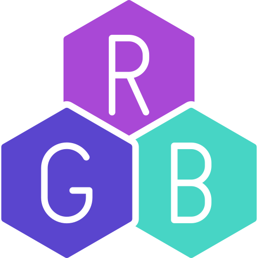 rgb Generic color fill Ícone