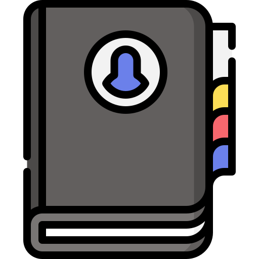 książka adresowa Special Lineal color ikona