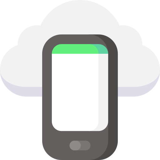 Cloud based calling Special Flat icon