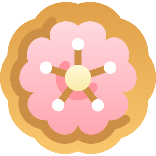 桜の花 Kawaii Star Gradient icon