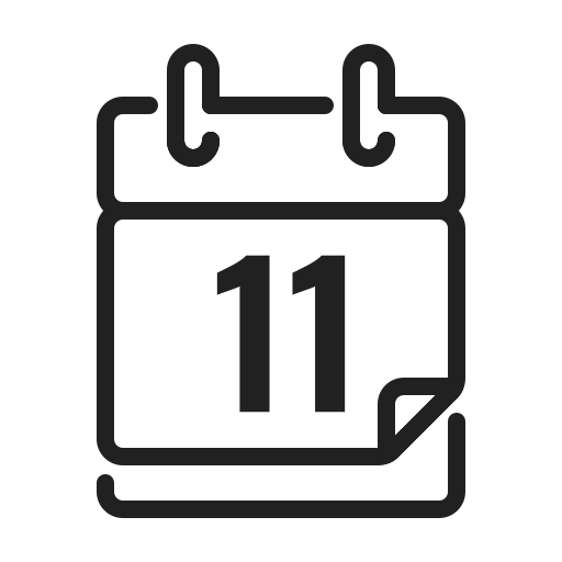 kalender Generic black outline icon