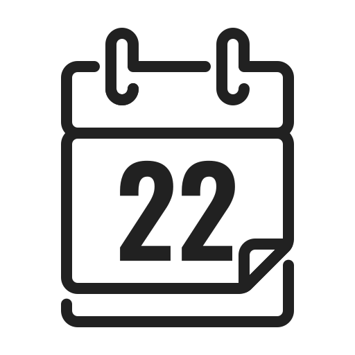 kalender Generic black outline icon