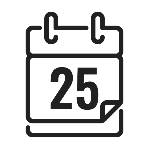 kalender Generic black outline icon