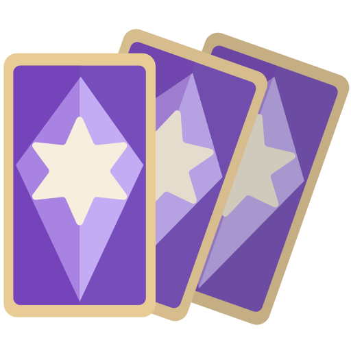 Tarot card Generic color fill icon