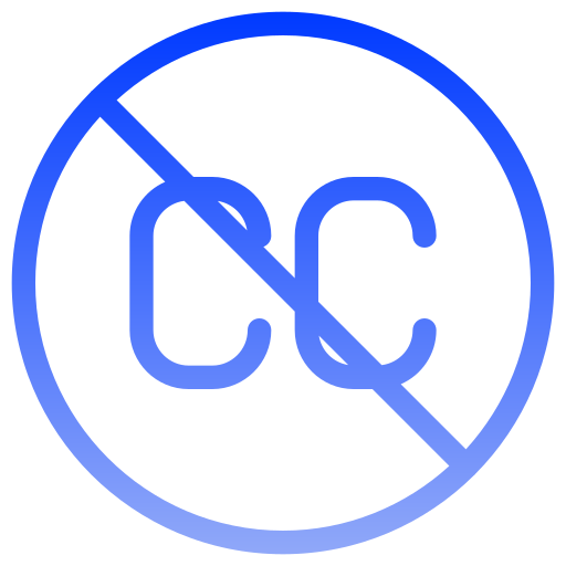 cc Generic gradient outline icon