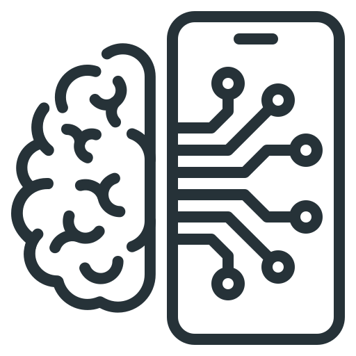 tecnologia móvel Generic black outline Ícone