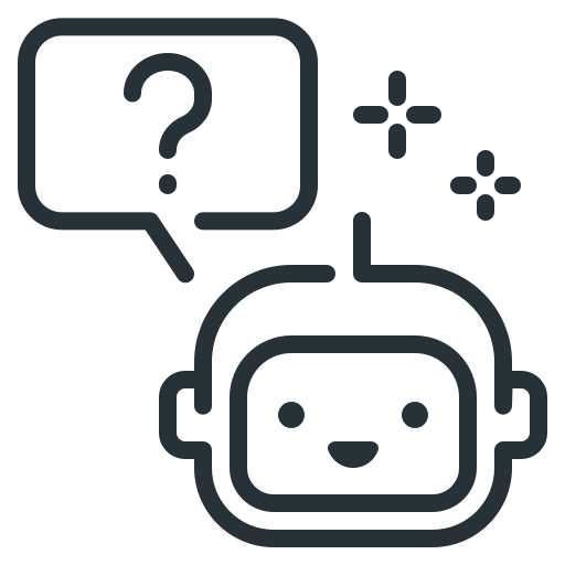 Chat bot Generic black outline icon